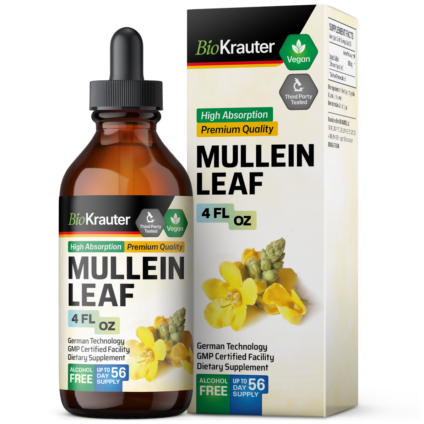 Mullein Tincture - 4 Fl. Oz. Bottle