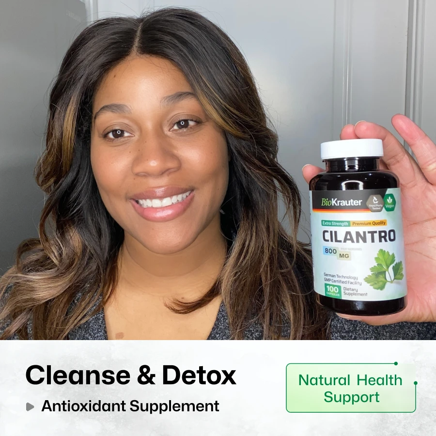 Cilantro Supplement - 100 Capsules