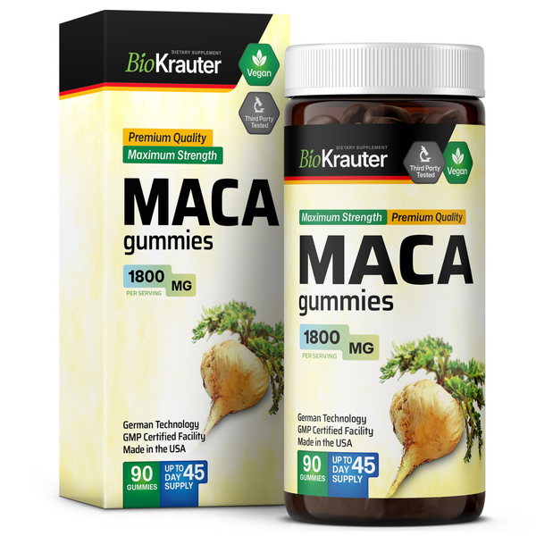 Maca Gummies, 90 CT | BioKrauter