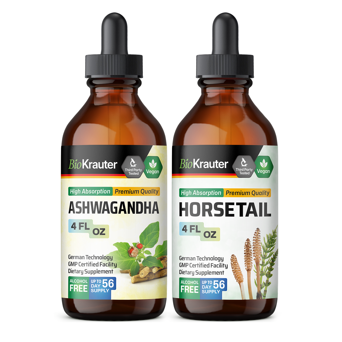 Ashwagandha + Horsetail Bundle