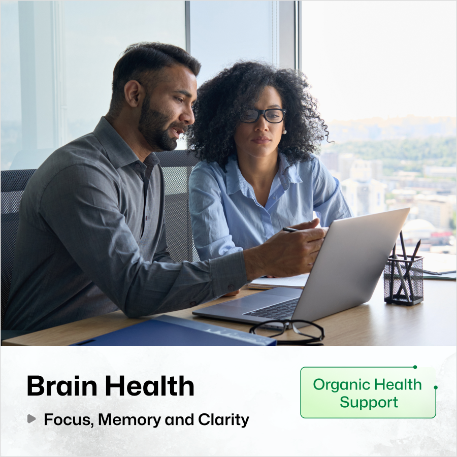 Brain Support Supplement - 100 Capsules