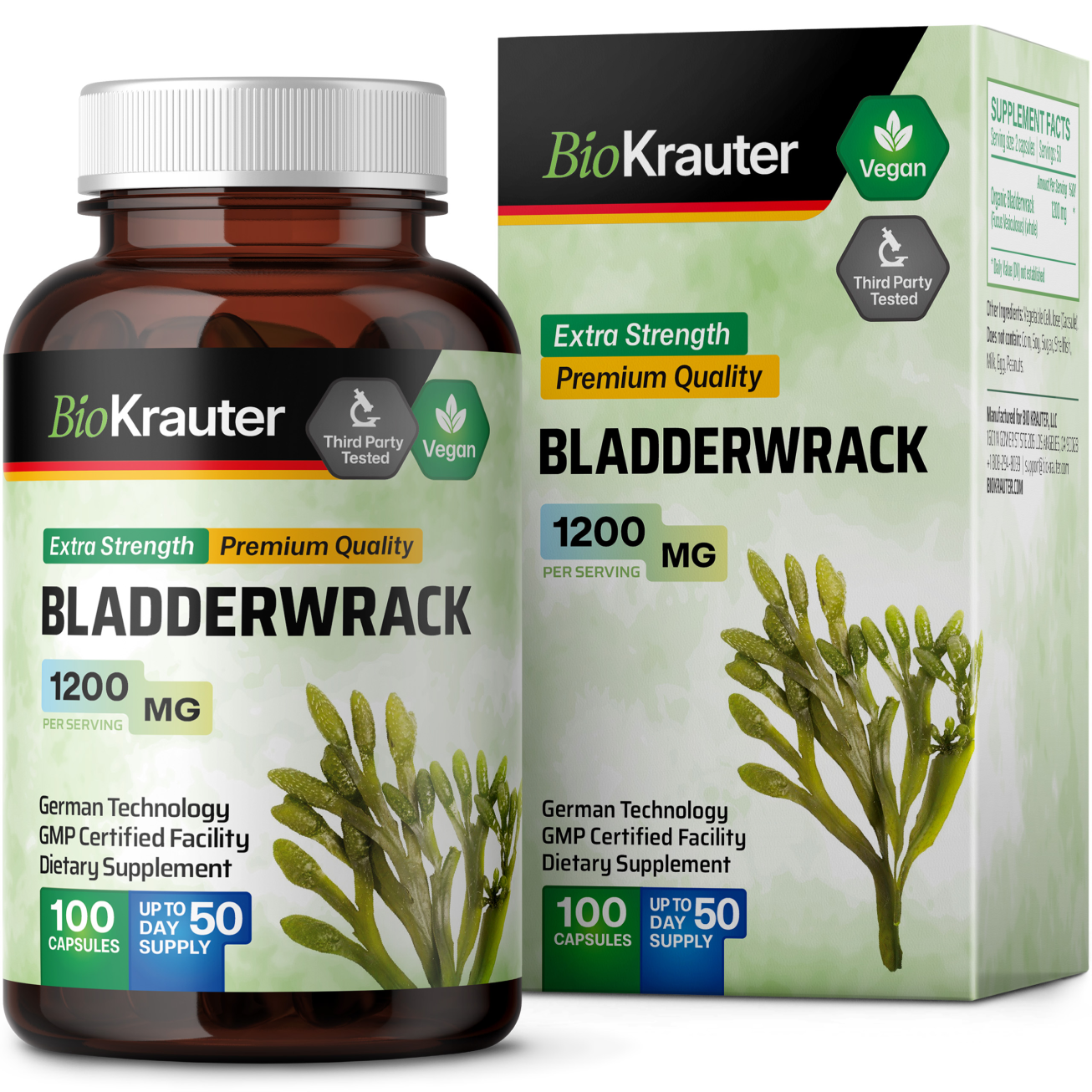 Bladderwrack Supplement - 100 Capsules