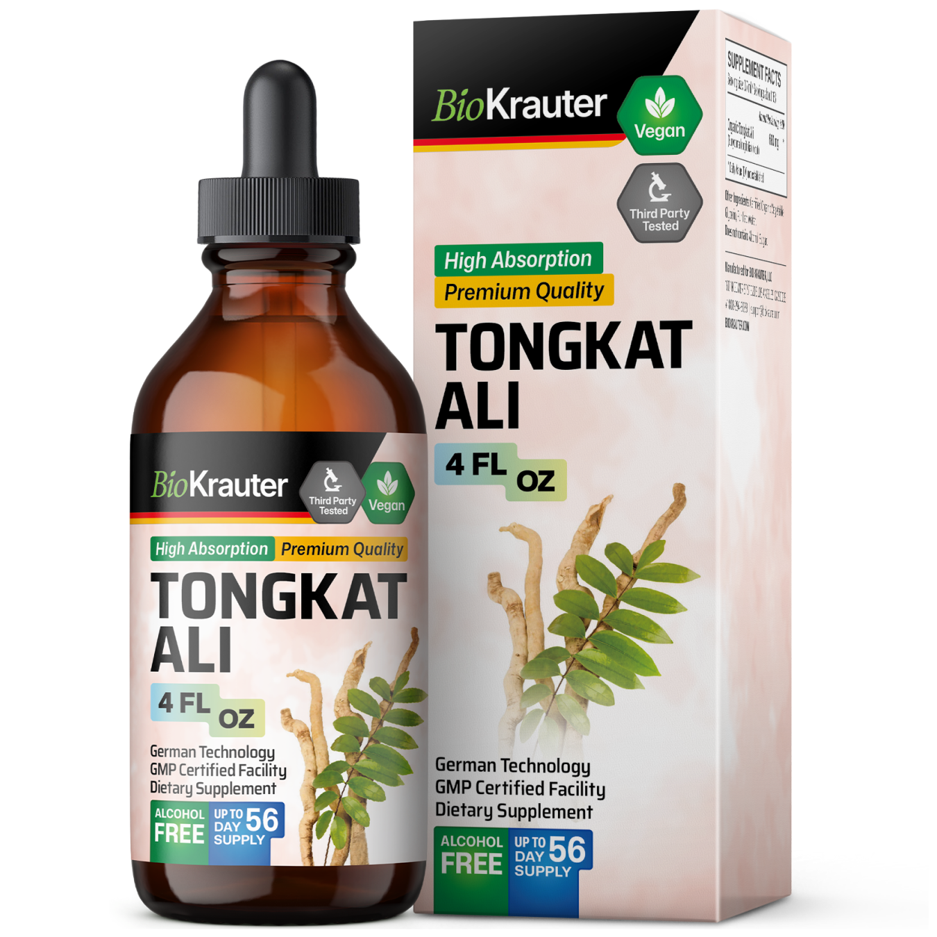 Tongkat Ali Tincture - 4 Fl.Oz. Bottle