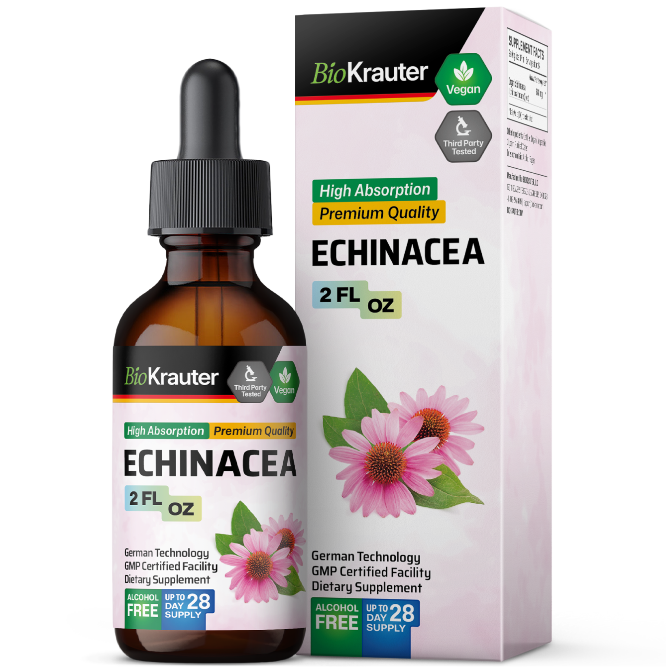 Echinacea Tincture - 2 Fl.Oz. Bottle