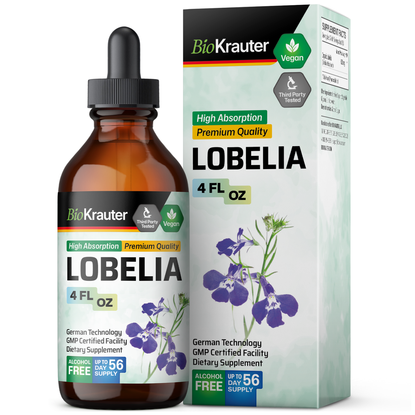 Lobelia Tincture - 4 Fl.Oz. Bottle