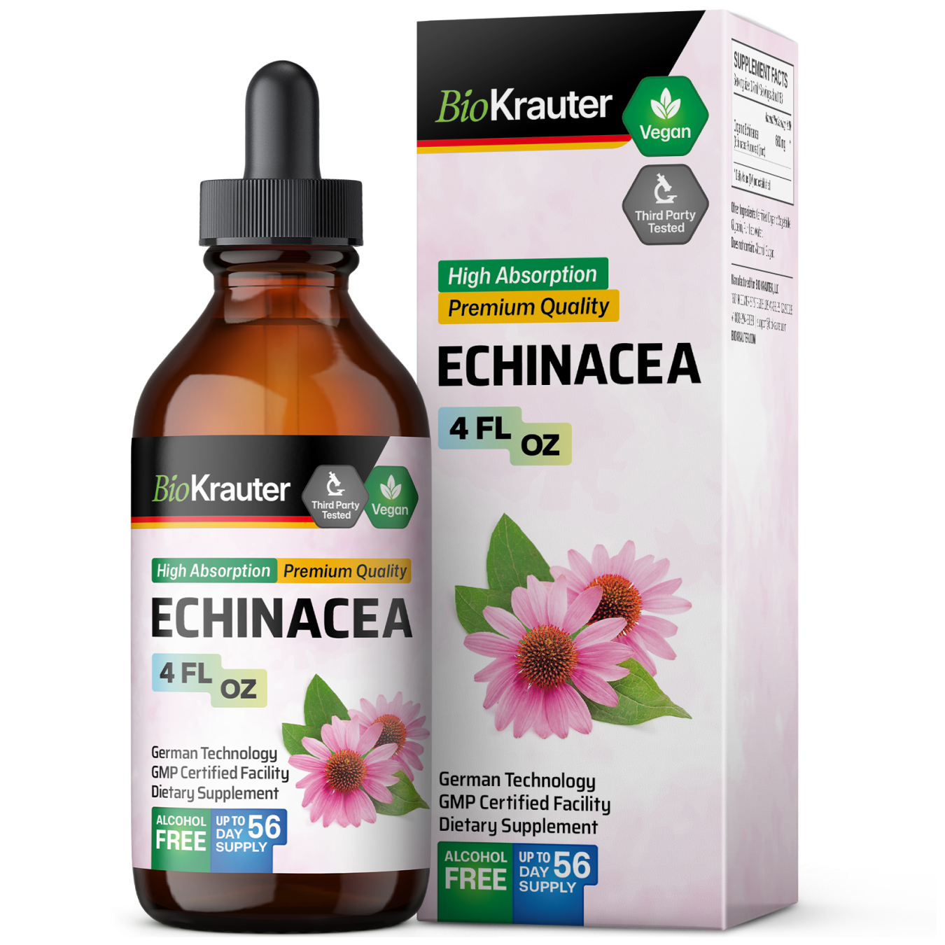 Echinacea Tincture - 4 Fl.Oz. Bottle