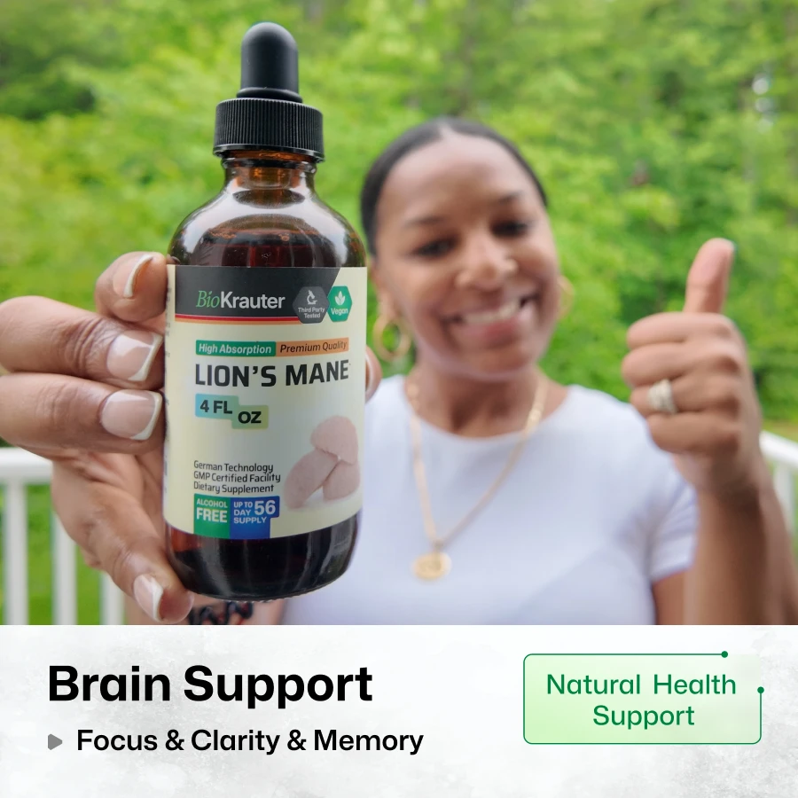 Lion's Mane Tincture - 4 Fl.Oz. Bottle